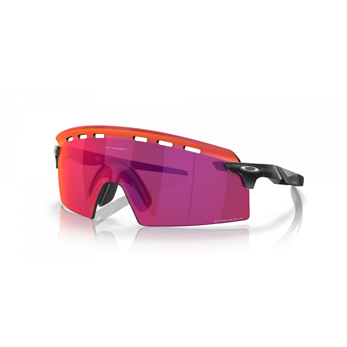 Oakley Encoder Strike Solbriller - Prizm Road Lenses - Matte Black Frame 1 Oakley Encoder Strike Solbriller - Prizm Road Lenses - Matte Black Frame