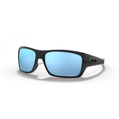 Oakley Turbine Solbriller - Prizm Deep Water Polarized Lenses - Polished Black Frame