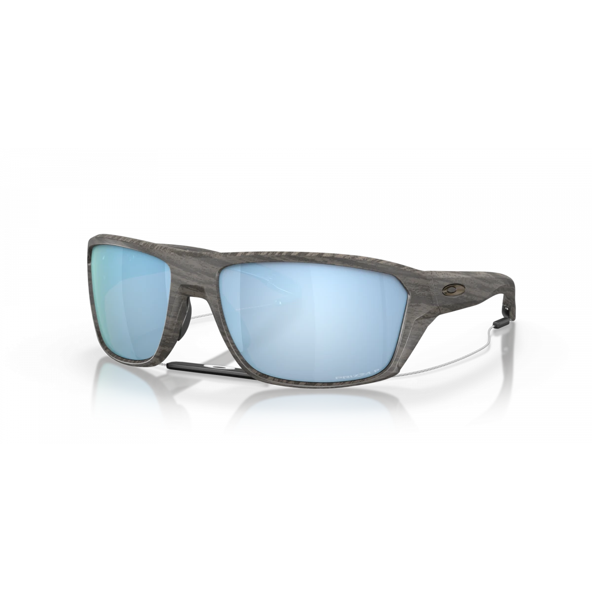 Oakley Split Shot Solbriller - Prizm Deep Water Polarized Lenses - Woodgrain Frame 1 Oakley Split Shot Solbriller - Prizm Deep Water Polarized Lenses - Woodgrain Frame