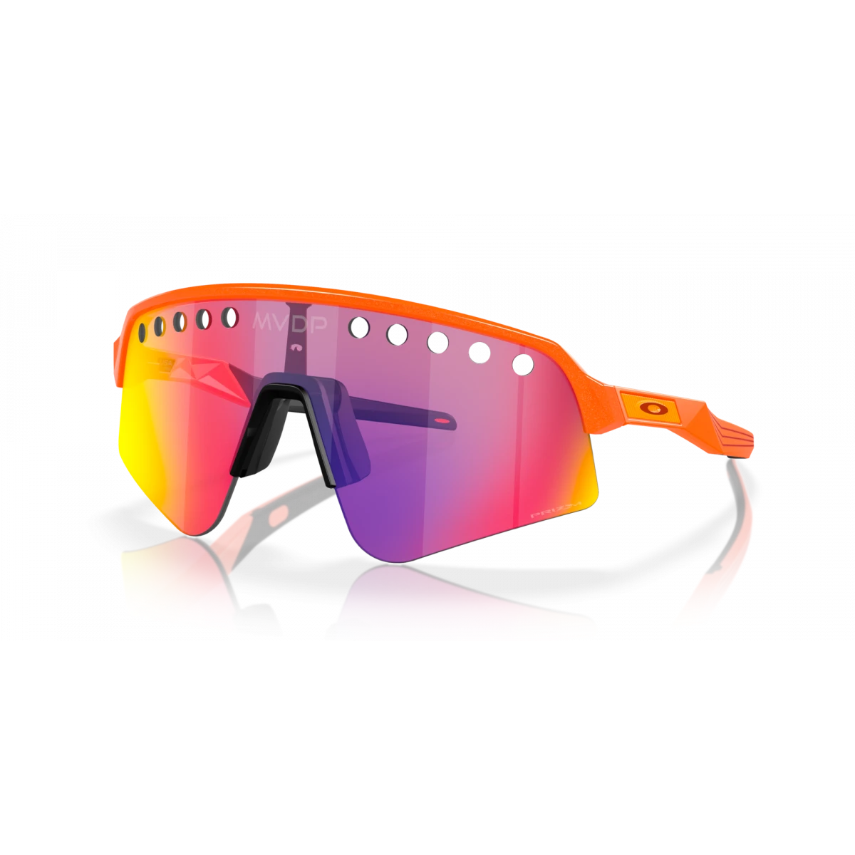 Oakley Sutro Lite Sweep Mathieu Van Der Poel Solbriller - Prizm Road Lenses - Orange Sparkle Frame 1 Oakley Sutro Lite Sweep Mathieu Van Der Poel Solbriller - Prizm Road Lenses - Orange Sparkle Frame