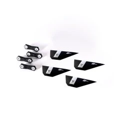 Brunotti Kitesurfing G10 Twintip Finner Sæt Af 4