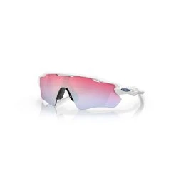 Oakley Radar EV Path Prizm Snow Sapphire Lenses / Polished White Frame Solbriller
