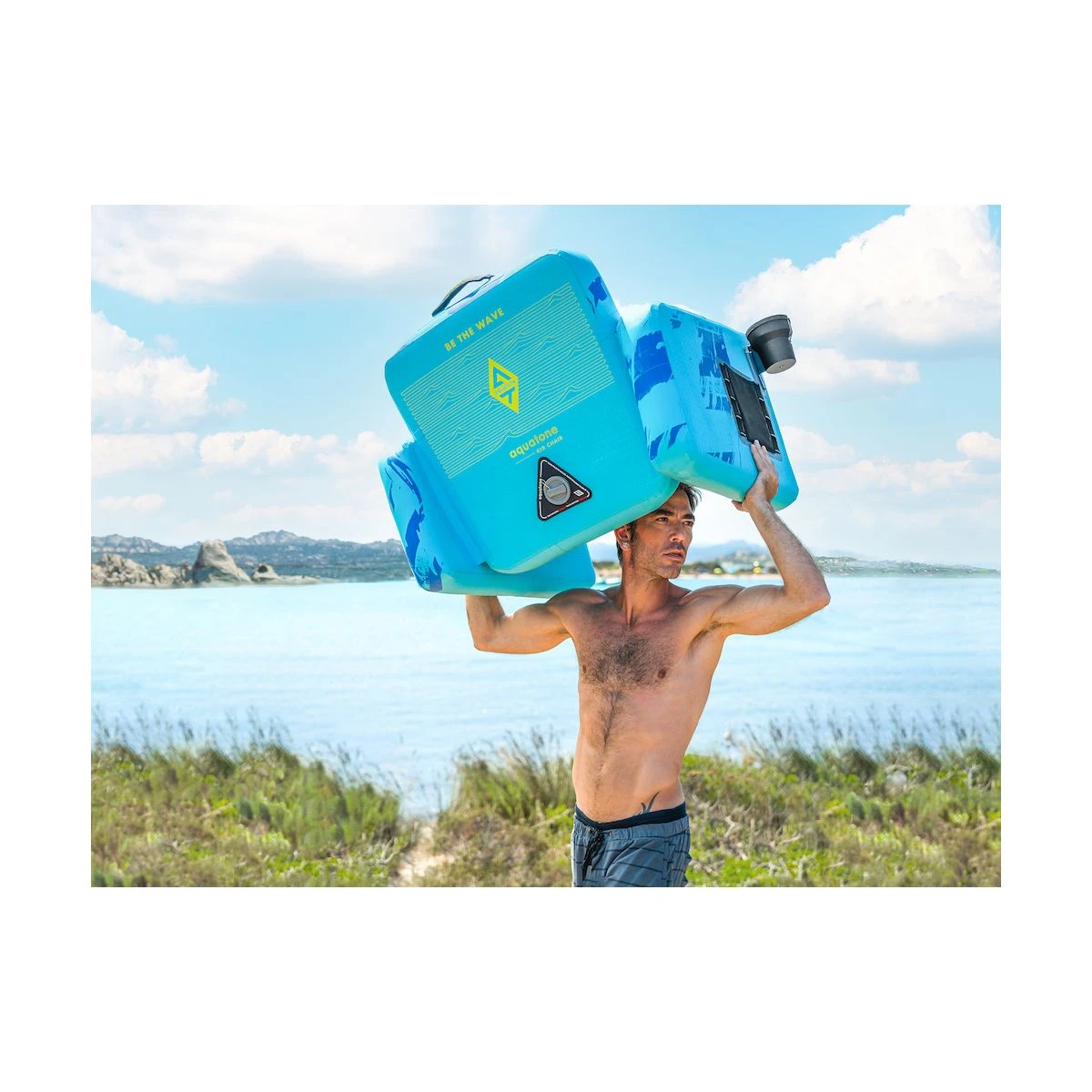 Aquatone Air Chair Oppustelig Strandstol 7 Aquatone Air Chair Oppustelig Strandstol - Billede 7