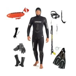 Komplet Cressi Begynder Undervandsjagt Pakke