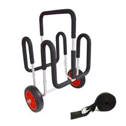 Hofde Q Høfde Q Dobbelt SUP - Surf - Windsurf Trolley Transport Vogn