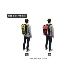 Overboard Vandtæt 30l Pro Sports Rygsæk - 20L -CRESSI SHOP ob1145b overboard waterproof pro sports backpack 20 litres blue 06 1000x