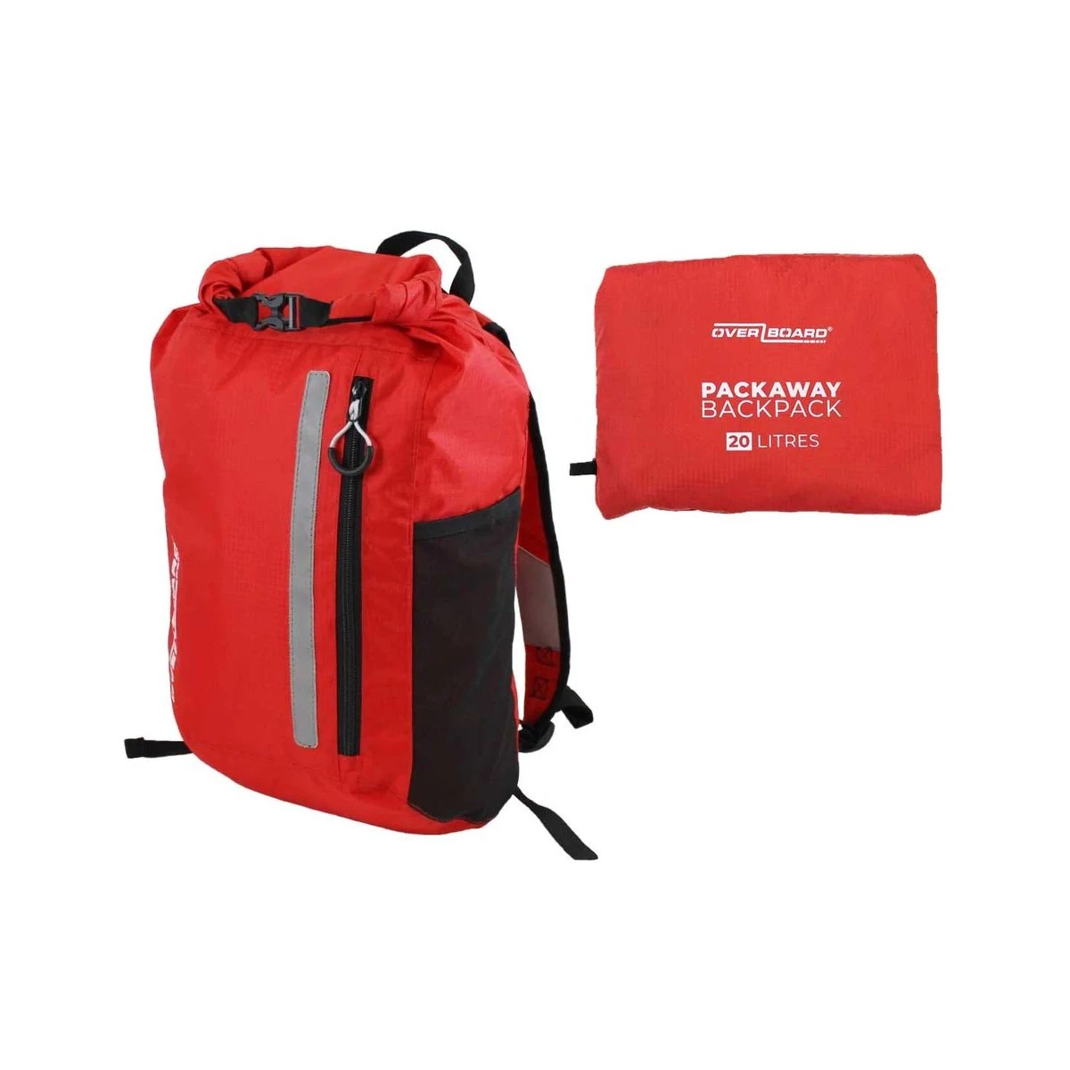Overboard Foldbar Rygsæk - 20 Liter 2 Overboard Foldbar Rygsæk - 20 Liter - Billede 2
