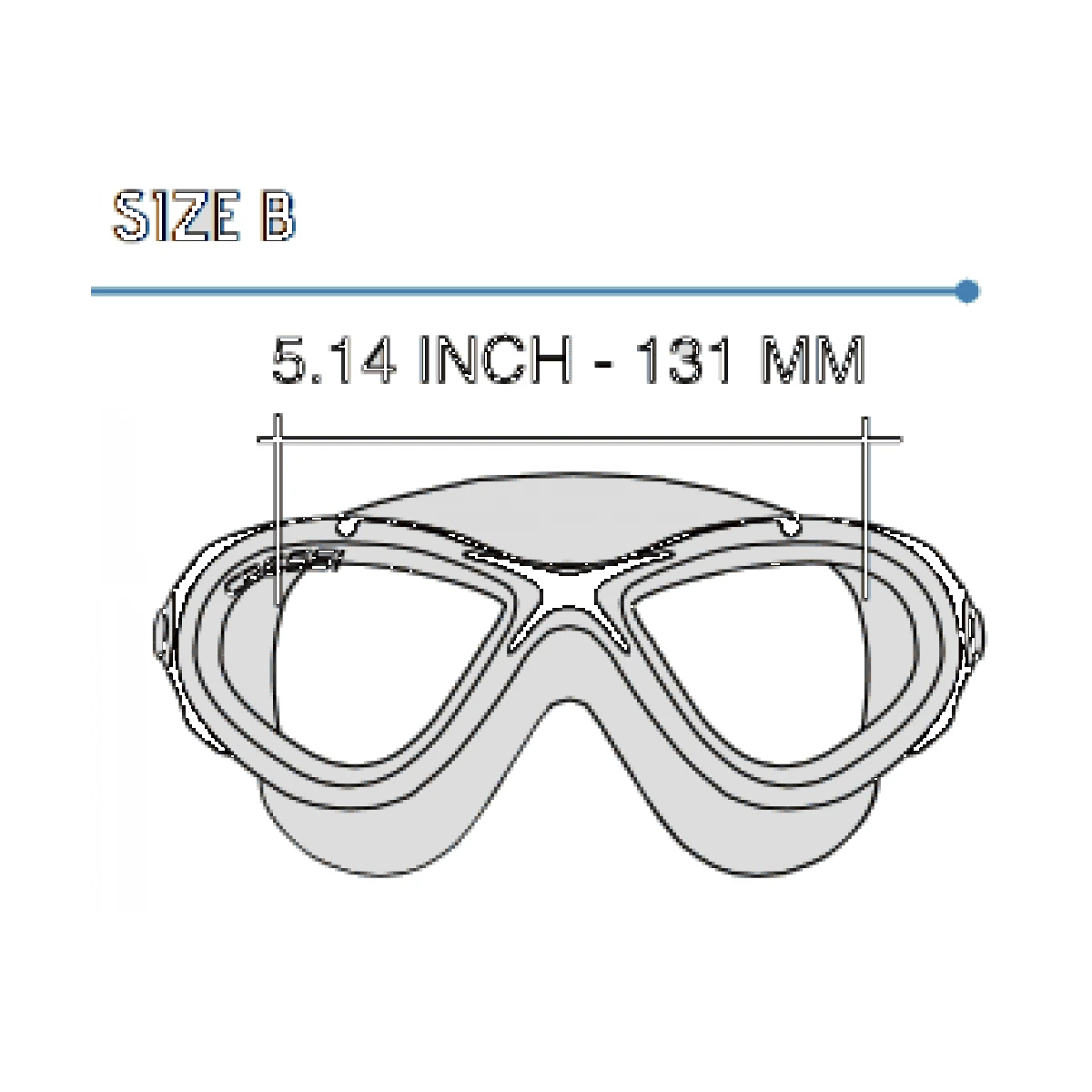 Cressi Planet Havsvømmebrille 2 Cressi Planet Havsvømmebrille - Billede 2