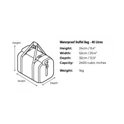 Overboard Vandtæt 40l Grej Duffel Taske 5 Overboard Vandtæt 40l Grej Duffel Taske -CRESSI SHOP sk rmbillede 2020 11 26 kl. 14.43.04