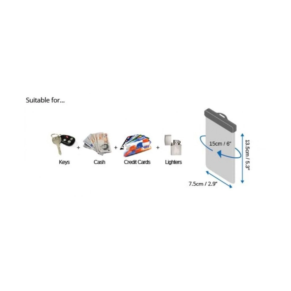 Overboard Vandtæt Lille Pose 5 Overboard Vandtæt Lille Pose - Billede 5