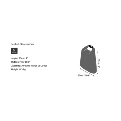 Overboard Vandtæt 5l Flad Grej Taske -CRESSI SHOP udklip